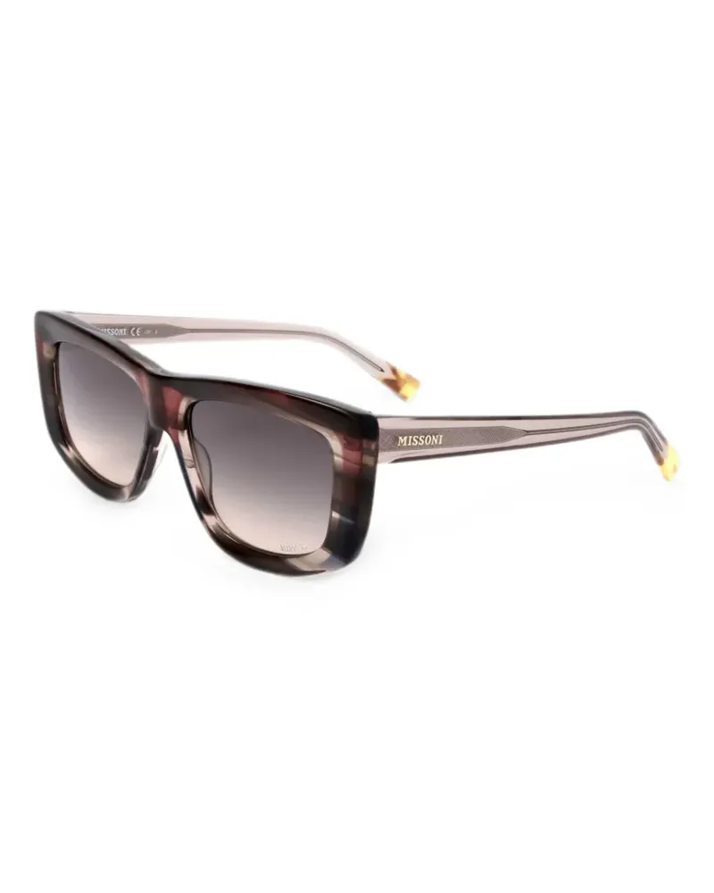 Missoni Sonnenbrille mit eckigem Gestell - Violett Violett