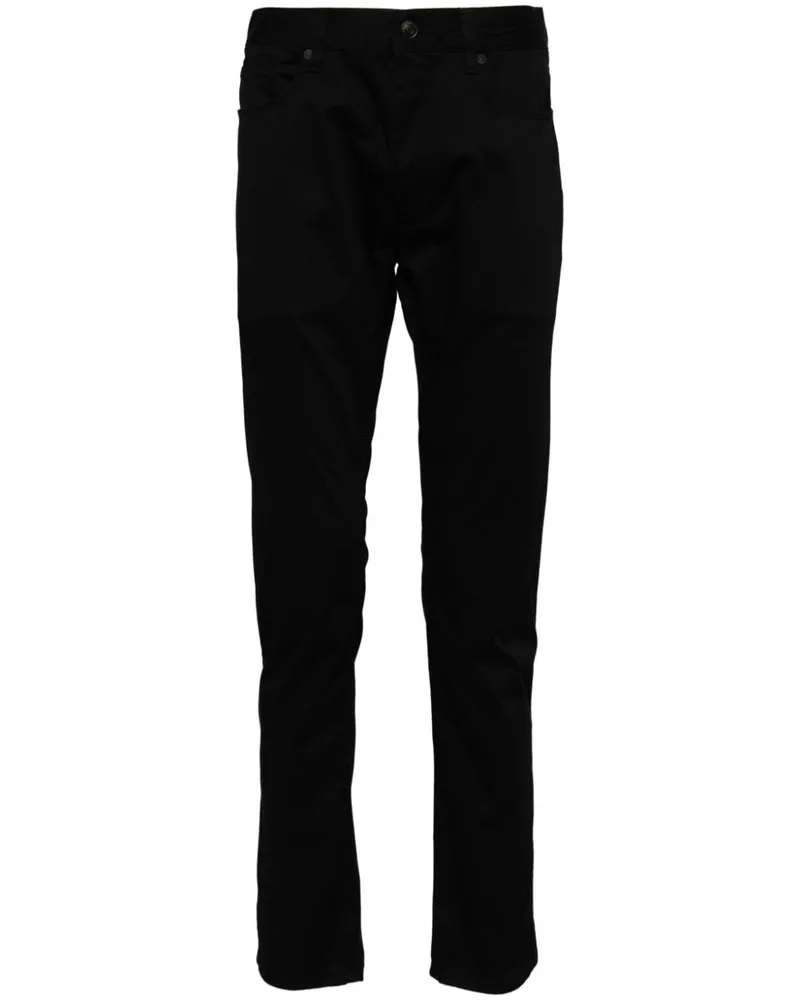 HUGO BOSS Hose mit extra schmalem Schnitt - Schwarz Schwarz