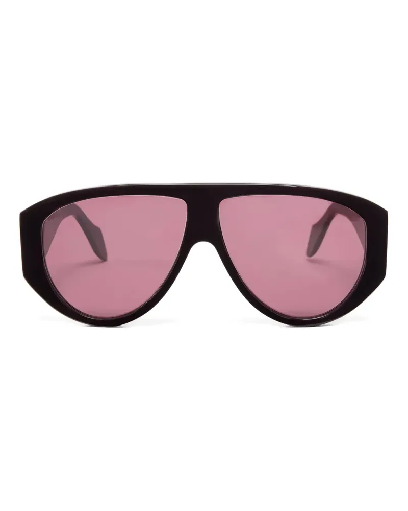 Pinko Pilot Sonnenbrille mit Logo-Detail - Violett Violett