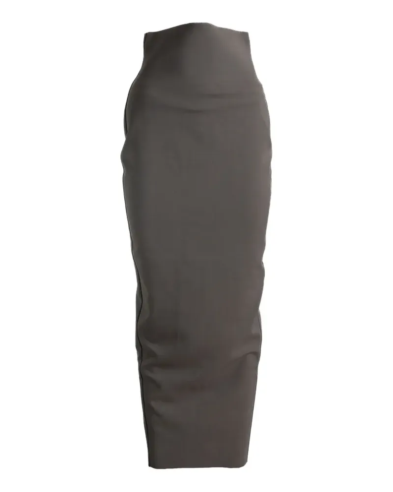 Rick Owens high-waisted skirt - Grau Grau