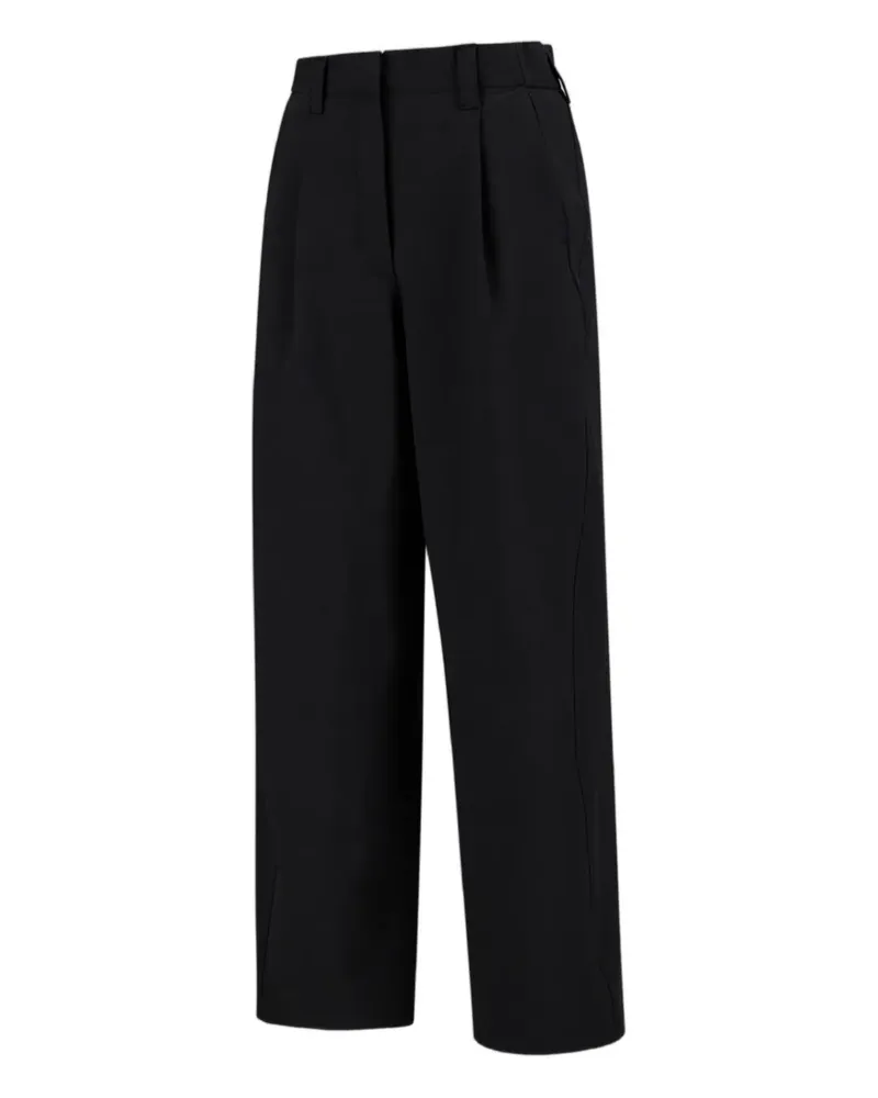 Herno Plissierte Hose - Schwarz Schwarz