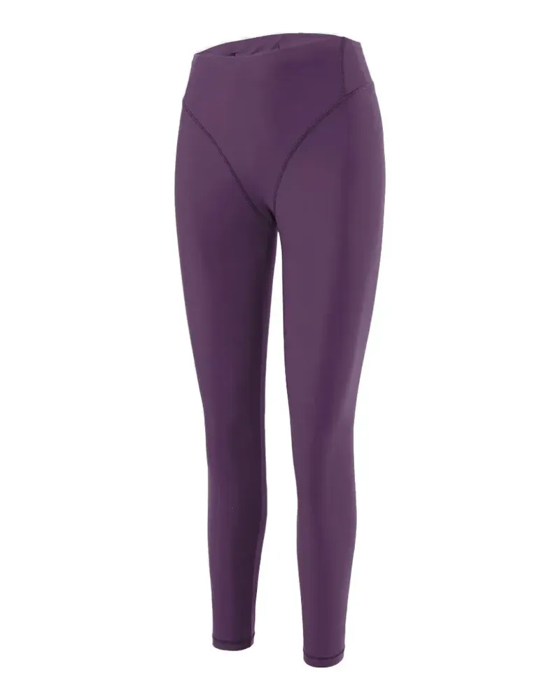 District Vision zip-pocket leggings - Violett Violett