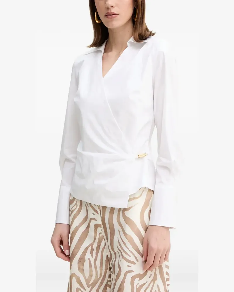 MARCIANO Los Angeles Tyra wrap-detail top - Weiß Weiß