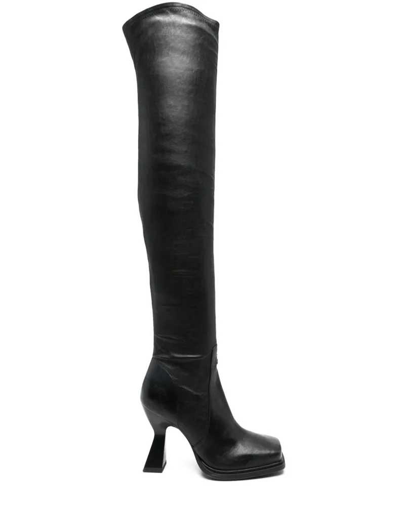 Patrizia Pepe Astral Stiefel 100mm - Schwarz Schwarz