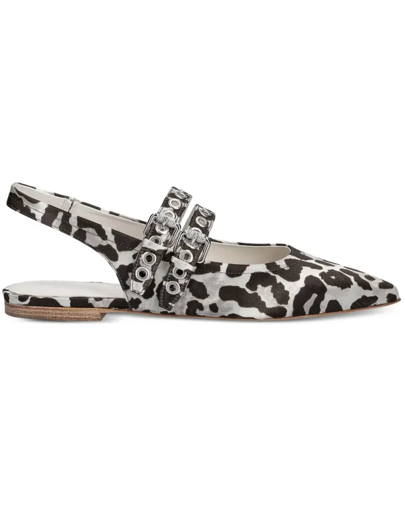 Kennel & Schmenger Greta Ballerinas mit Schnallen - Weiß Weiß