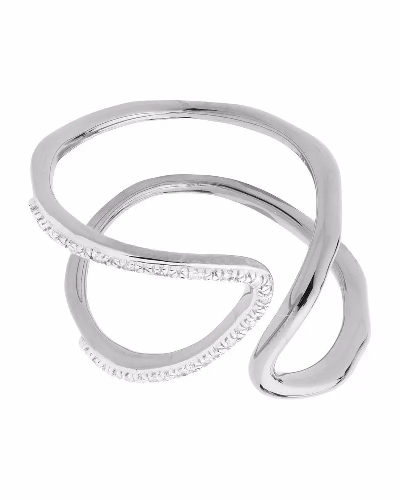 Monica Vinader Riva Ring - Silber Silber