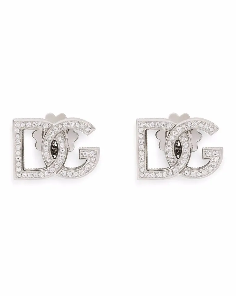 Dolce & Gabbana 18kt Weißgoldohrringe - Silber Silber