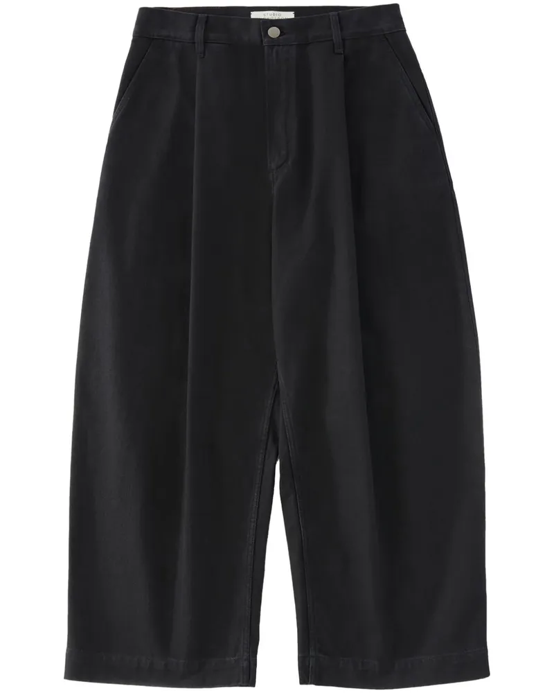 Studio Nicholson Puch Hose - Schwarz Schwarz