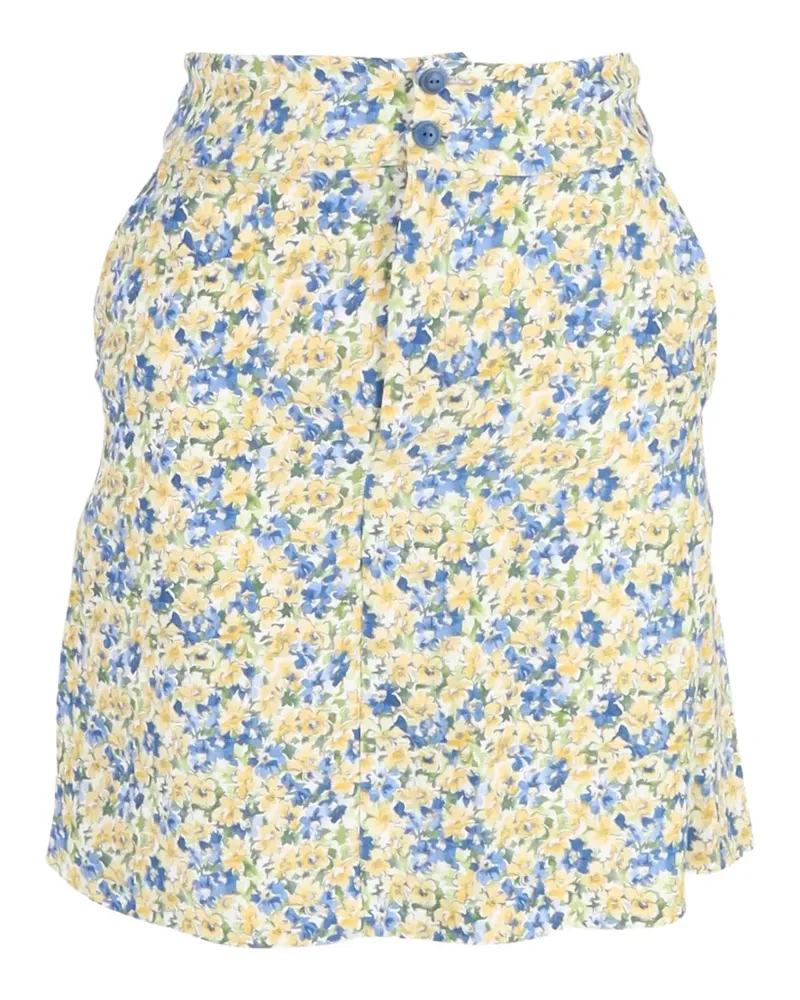 A.P.C. floral-print skirt - Gelb Gelb