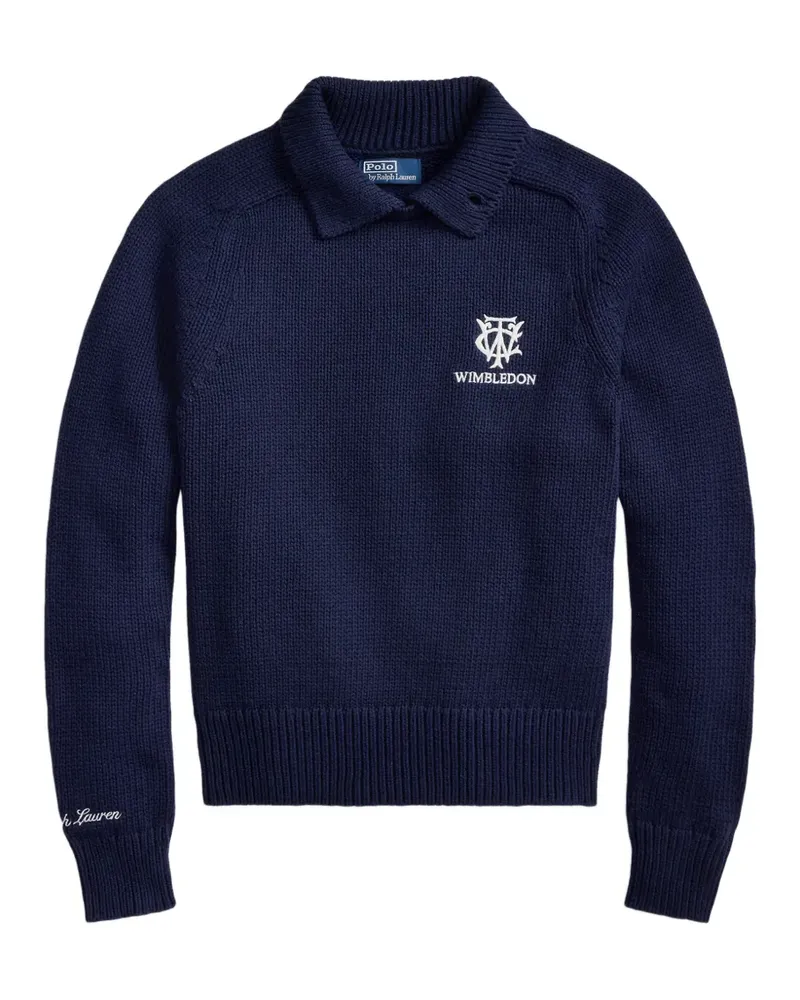 Ralph Lauren Sweatshirt mit Stickerei - Blau Blau