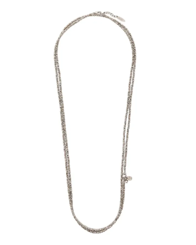 Brunello Cucinelli Halskette mit Perlen - Silber Silber