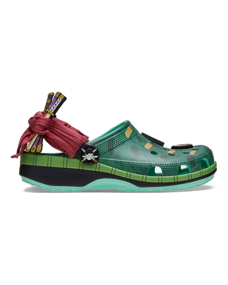 Crocs Classic "One Piece Roronoa Zoro" sandals - Grün Grün