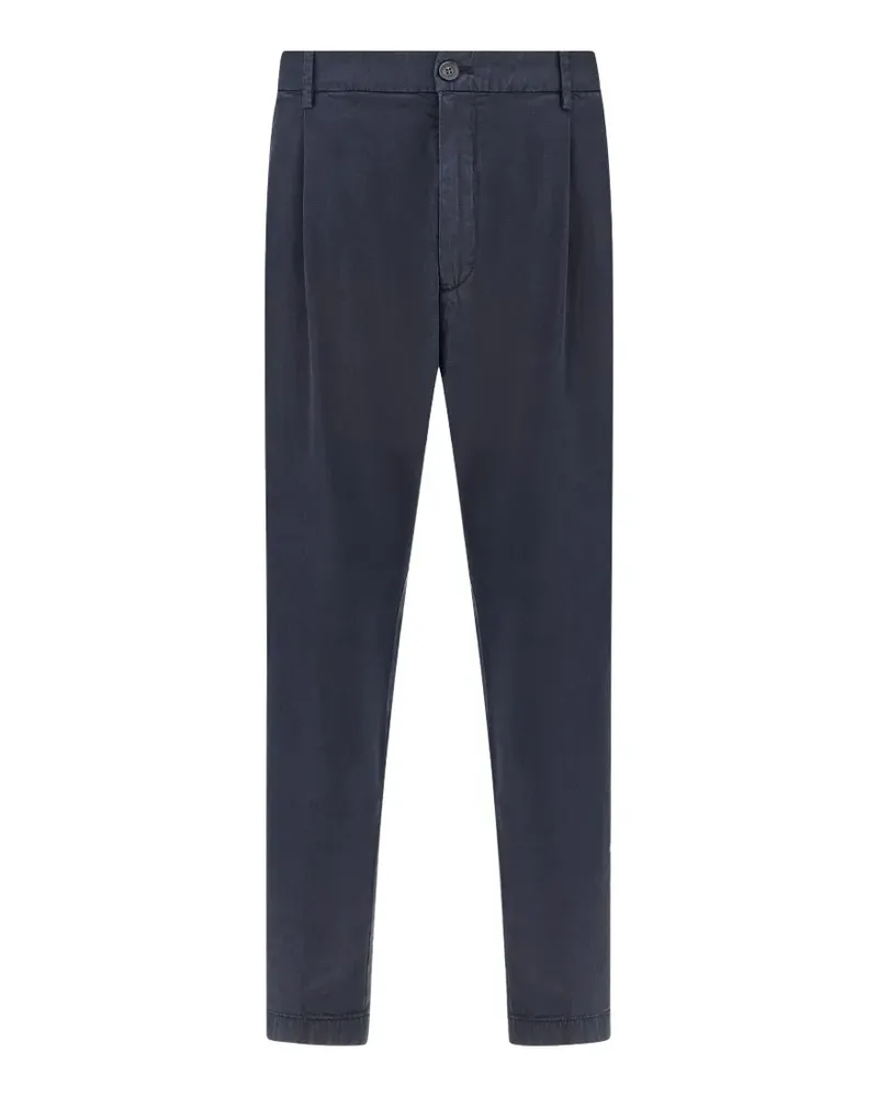 Paul & Shark Stückgefärbte X-Soft Hose - Blau Blau