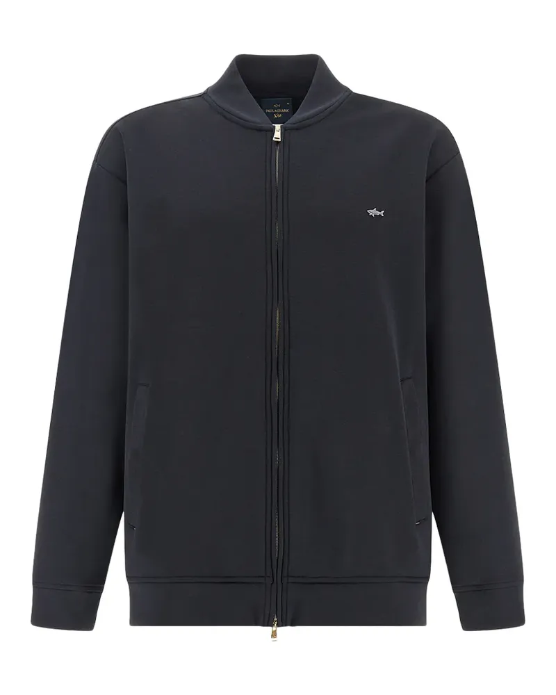 Paul & Shark zip-up fleece bomber jacket - Blau Blau
