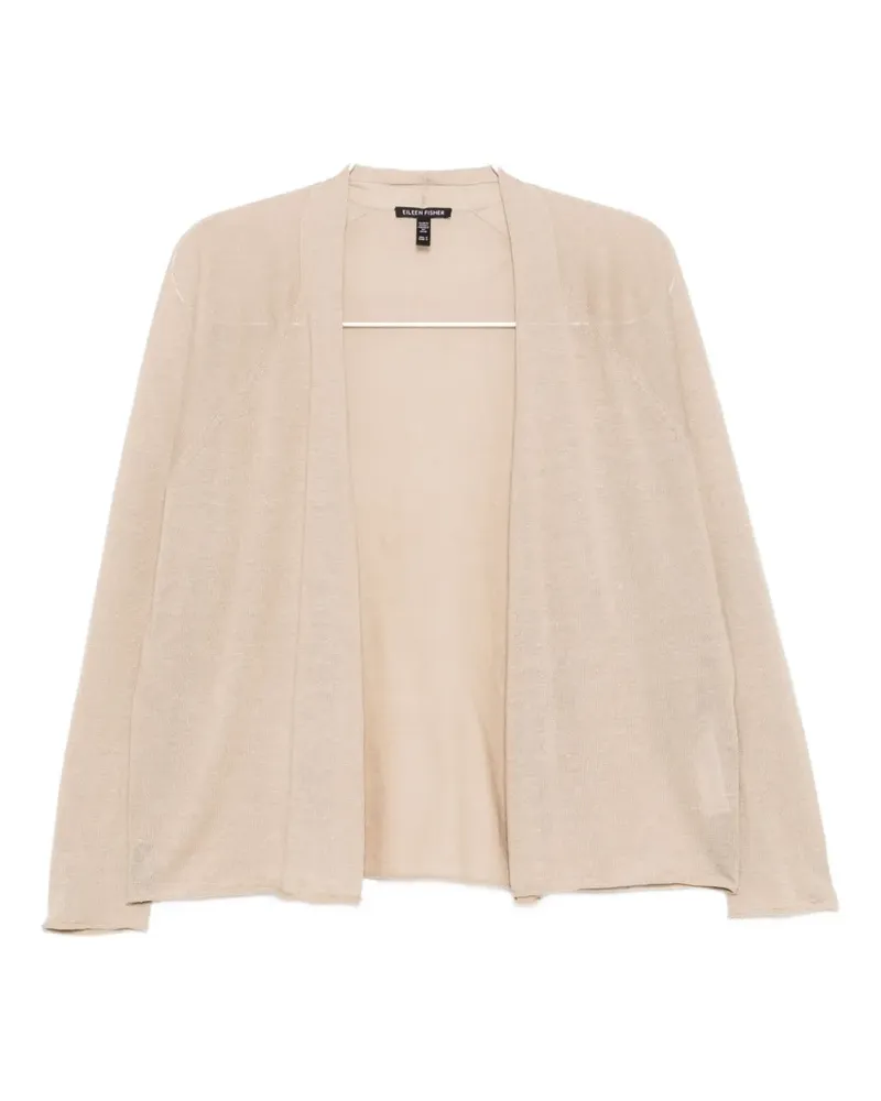Eileen Fisher high collar blouse - Nude Nude