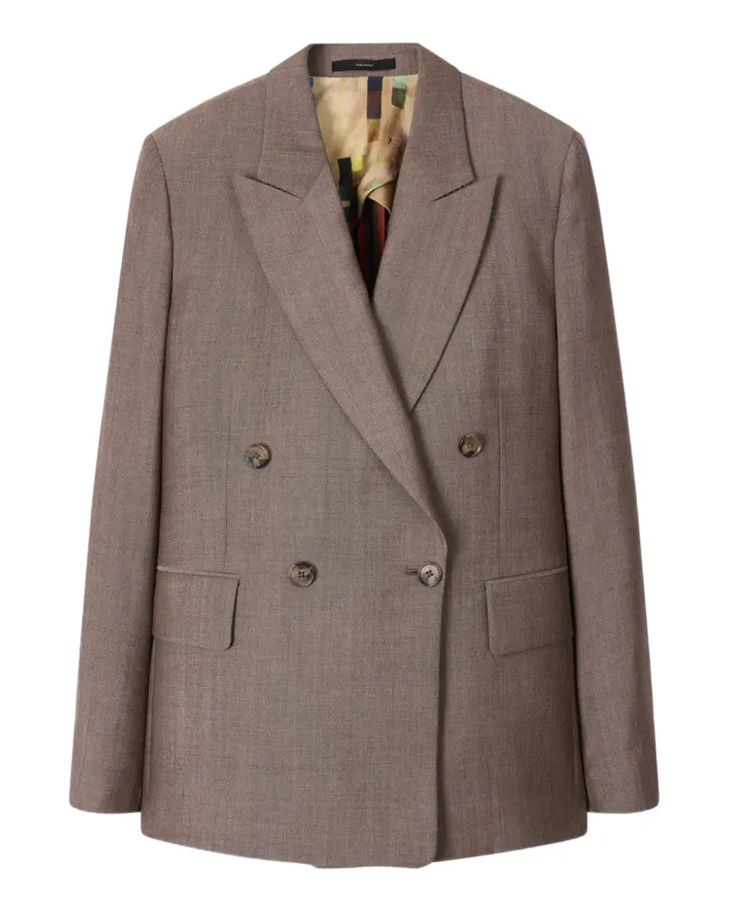 Paul Smith double-breasted wool blazer - Braun Braun