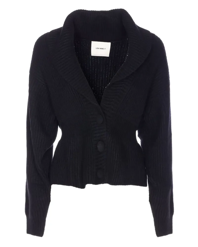 Lisa Yang Alessandra cardigan - Schwarz Schwarz