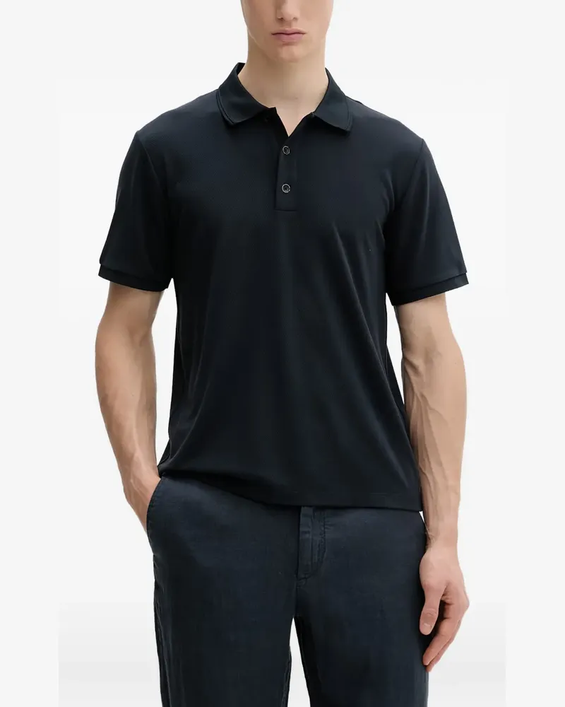 Rag & Bone short-sleeve polo shirt - Blau Blau
