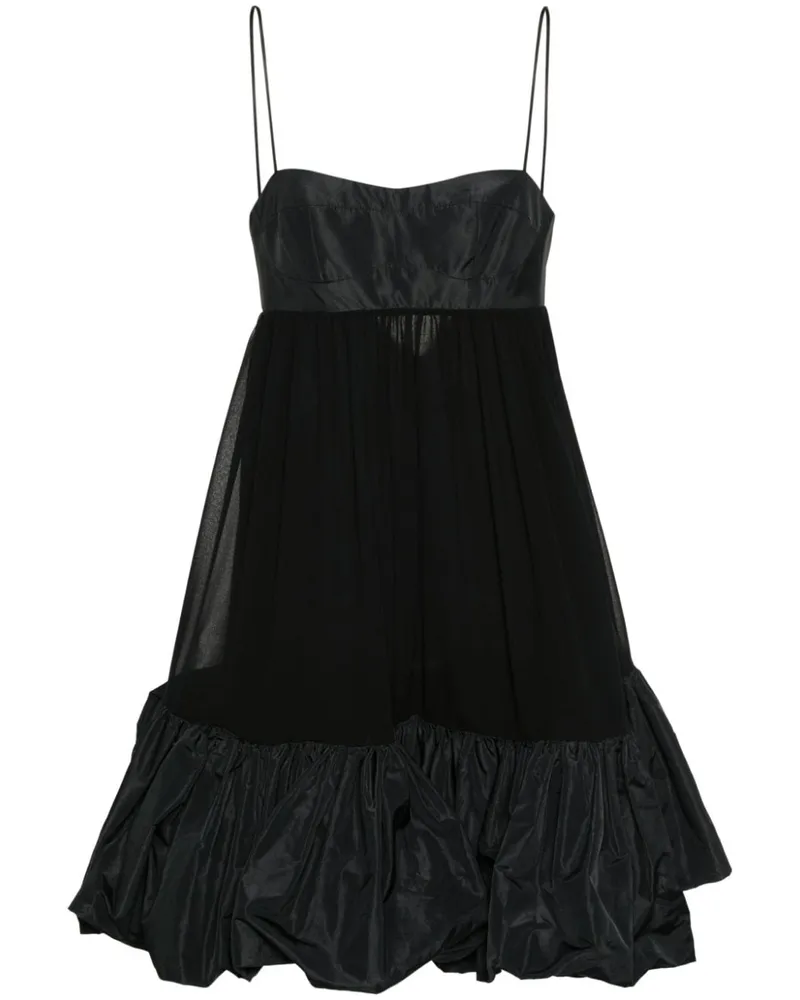 Pinko Kleid mit Einsätzen - Schwarz Schwarz