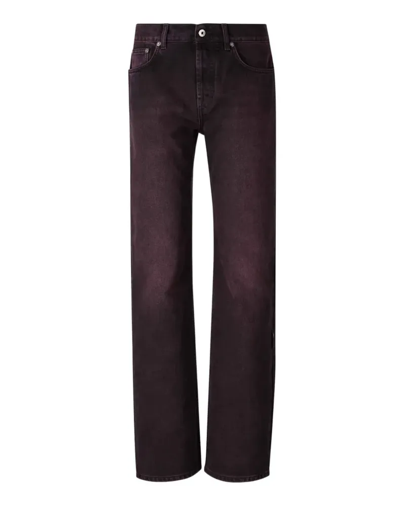 OFF-WHITE logo-patch jeans - Violett Violett