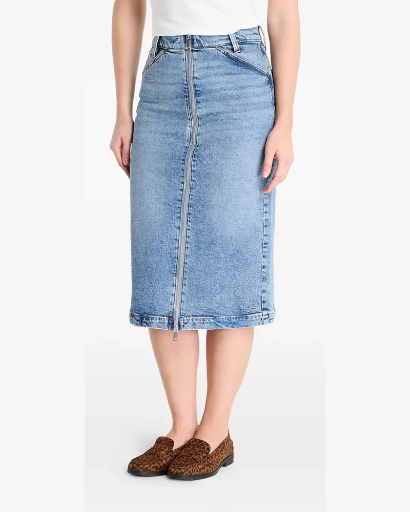 Calvin Klein Rock mit Reißverschluss - Blau Blau