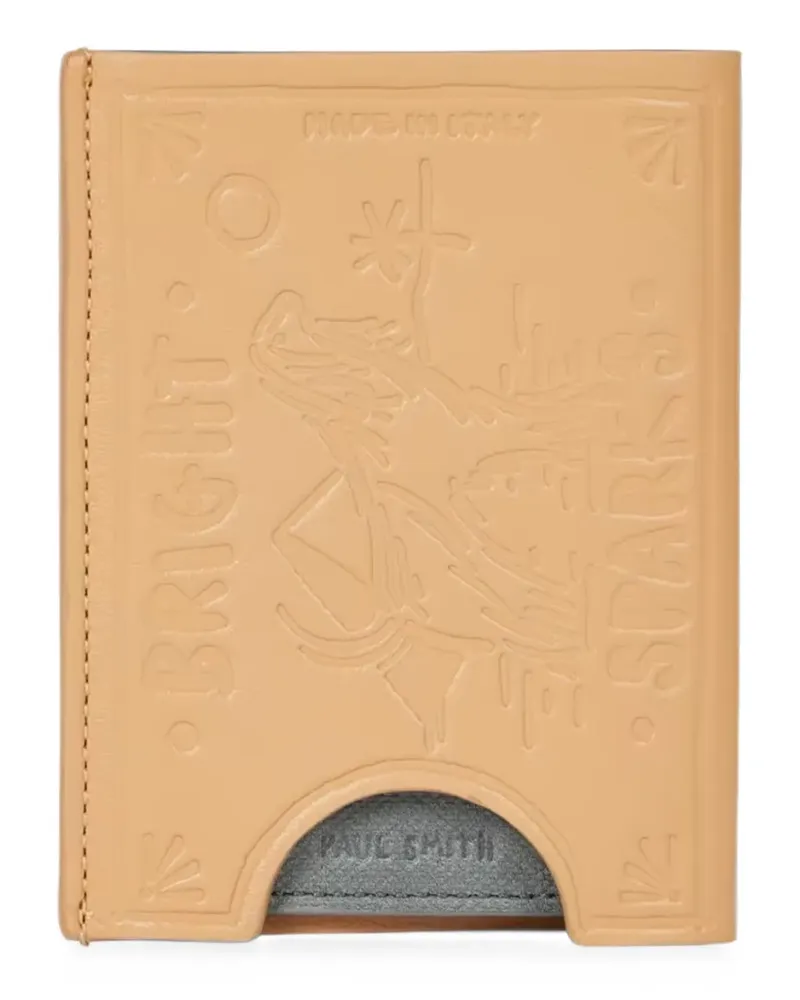 Paul Smith Match Box Kartenetui aus Leder - Nude Nude