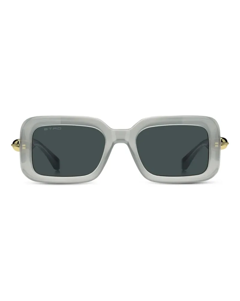 Etro rectangle-frame sunglasses - Grün Grün