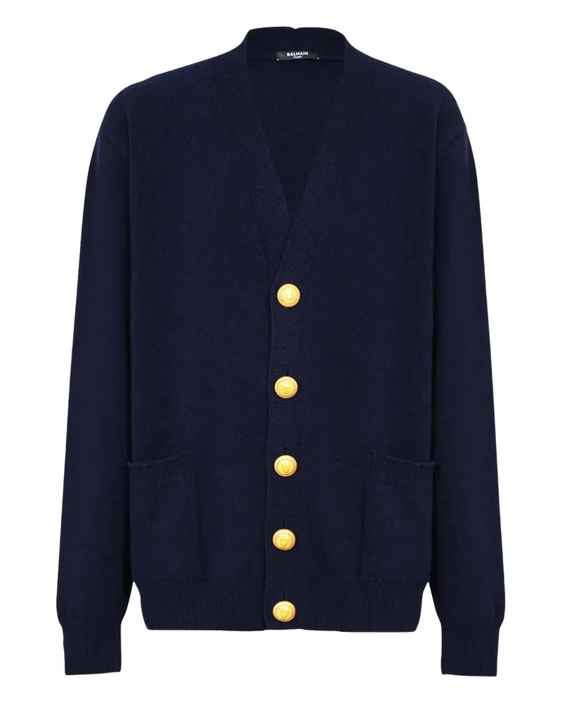 Balmain Gestrickter Cardigan - Blau Blau