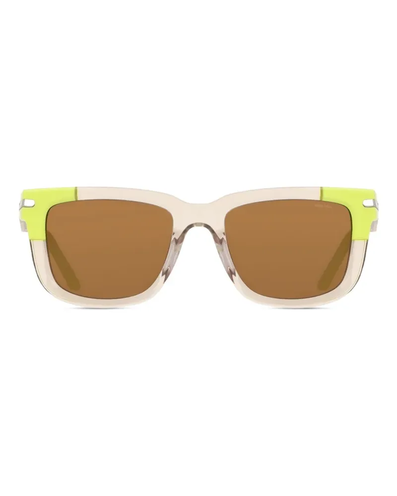 Nike Sonnenbrille mit eckigem Gestell - Braun Braun