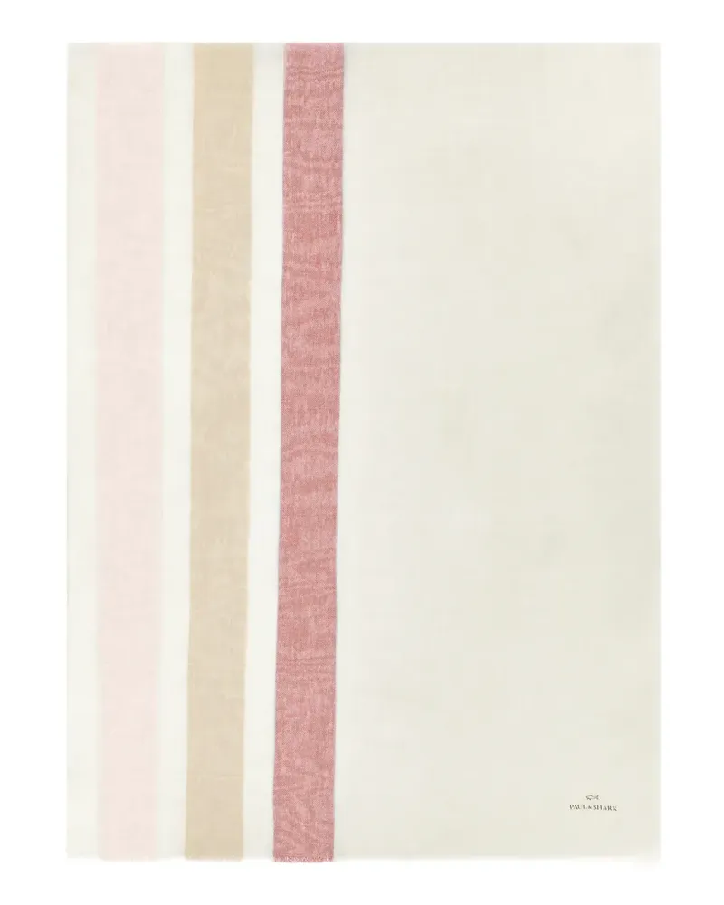 Paul & Shark striped scarf - Nude Nude