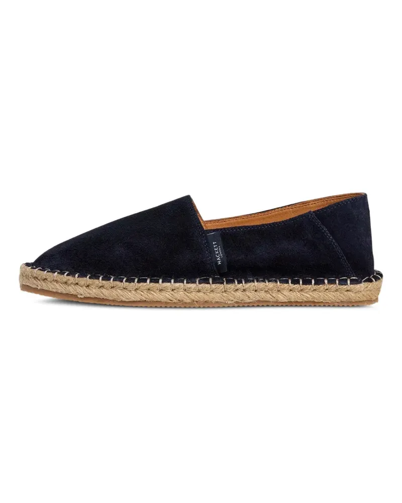 Hackett Baywatch Espadrilles aus Wildleder - Blau Blau