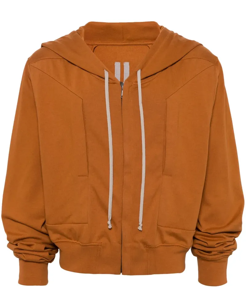 Rick Owens Kapuzenjacke mit Kordelzug - Braun Braun