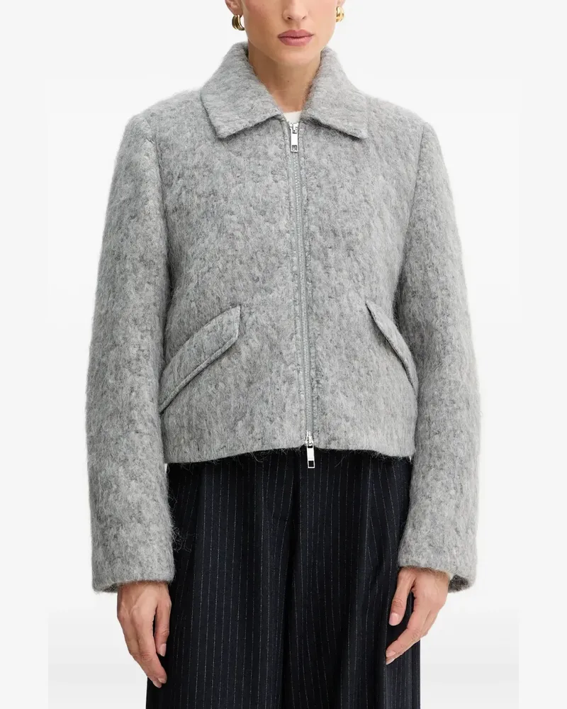 HUGO BOSS zipped jacket - Grau Grau