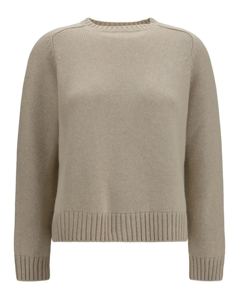 Loro Piana Kaschmirpullover mit Raglanärmeln - Nude Nude