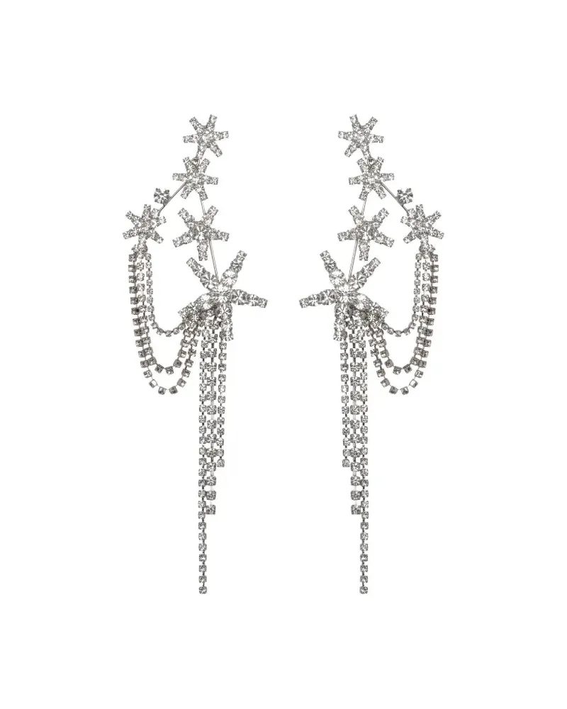 Jennifer Behr Eliana Ohrringe mit Stern - Silber Silber