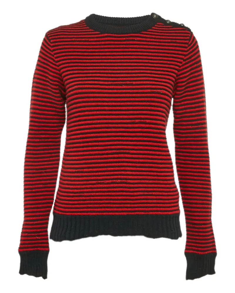 Zadig & Voltaire Gestreifter Jade Pullover - Rot Rot