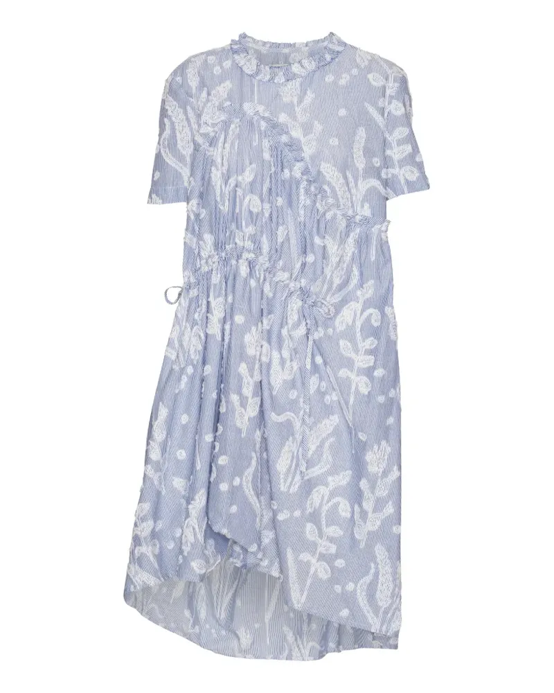 Henrik Vibskov Bon Chalant fil-coupé dress - Weiß Weiß