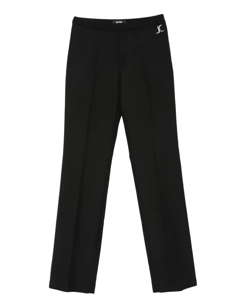 Just Cavalli logo-detail trousers - Schwarz Schwarz