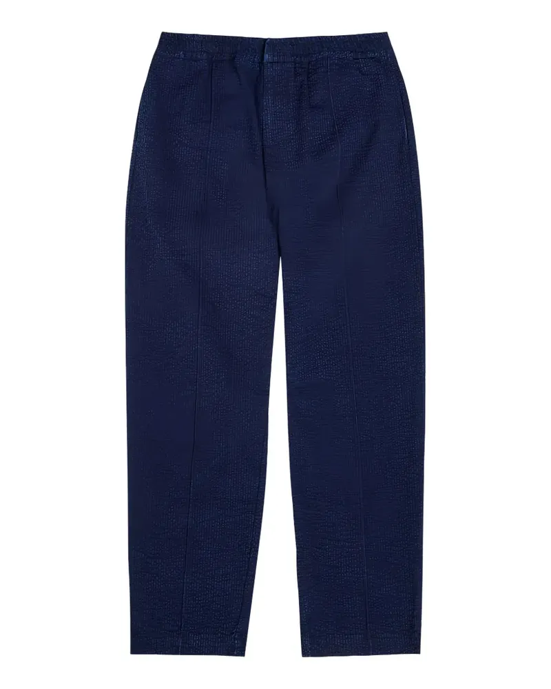 Officine Generale Hose mit elastischem Bund - Blau Blau