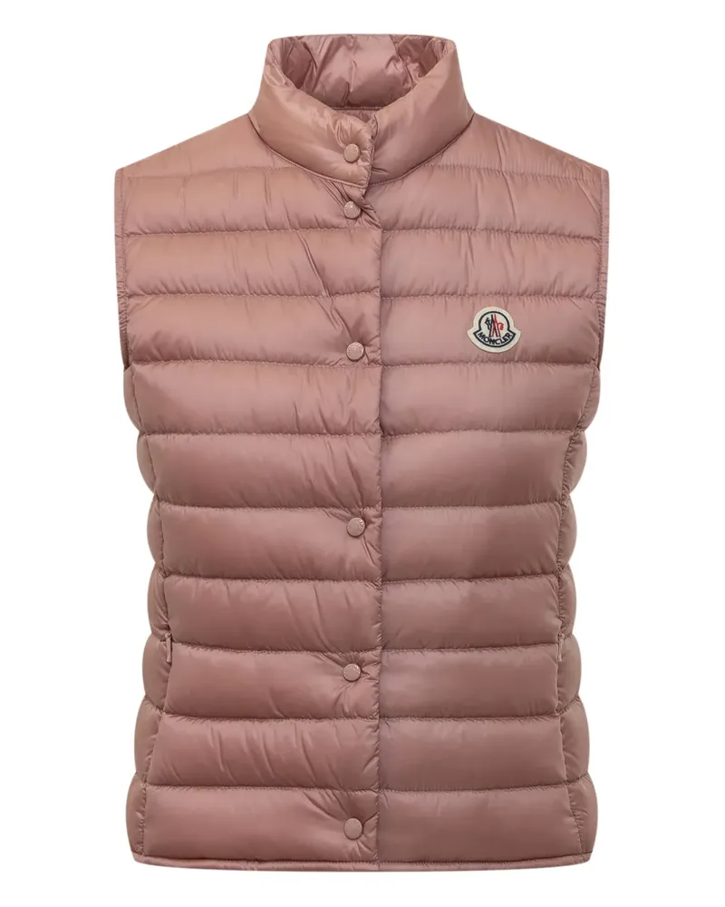 Moncler Liane buttoned gilet - Rosa Rosa