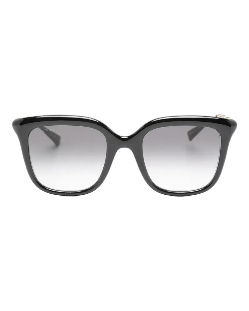 Gucci square-frame sunglasses - Schwarz Schwarz