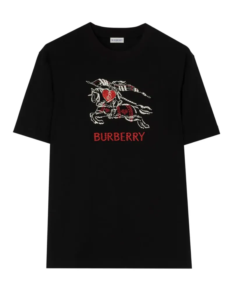 Burberry Heart Knight cotton T-shirt - Schwarz Schwarz