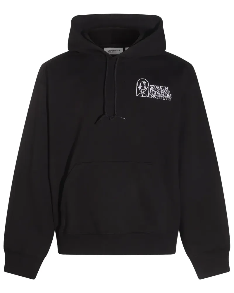 Carhartt WIP Hoodie mit Logo-Stickerei - Schwarz Schwarz