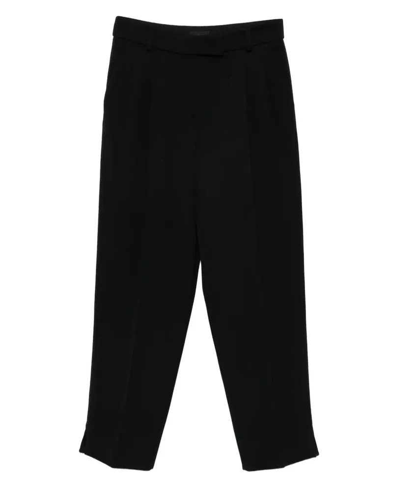 Giorgio Armani Hose mit Faltendetail - Schwarz Schwarz