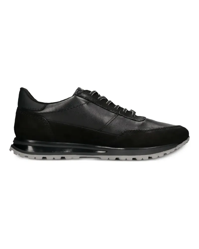 Bugatti Sneakers mit Logo-Print - Schwarz Schwarz