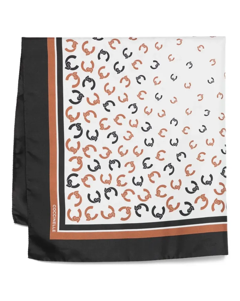 Coccinelle silk scarf - Rot Rot