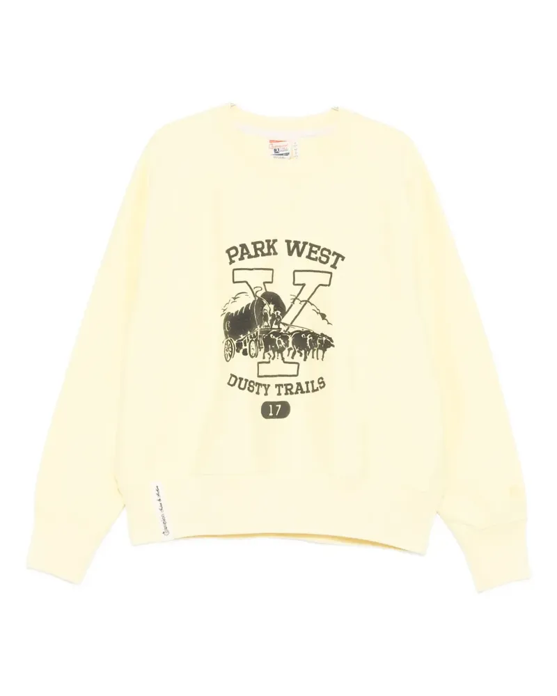 Champion fleece sweatshirt - Gelb Gelb