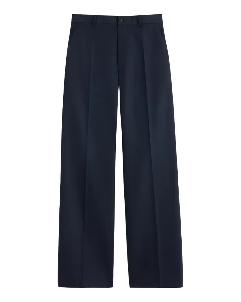 Maison Margiela pleated wool tailored trousers - Grau Grau