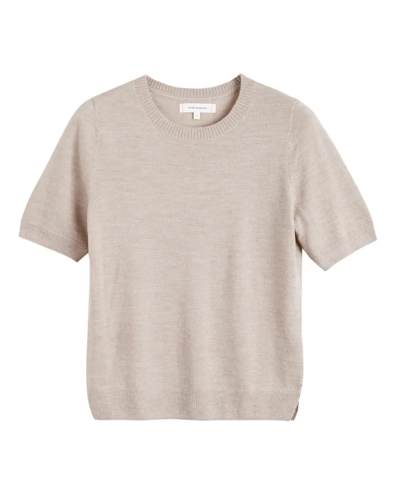 Chinti & Parker T-Shirt aus Merino - Nude Nude