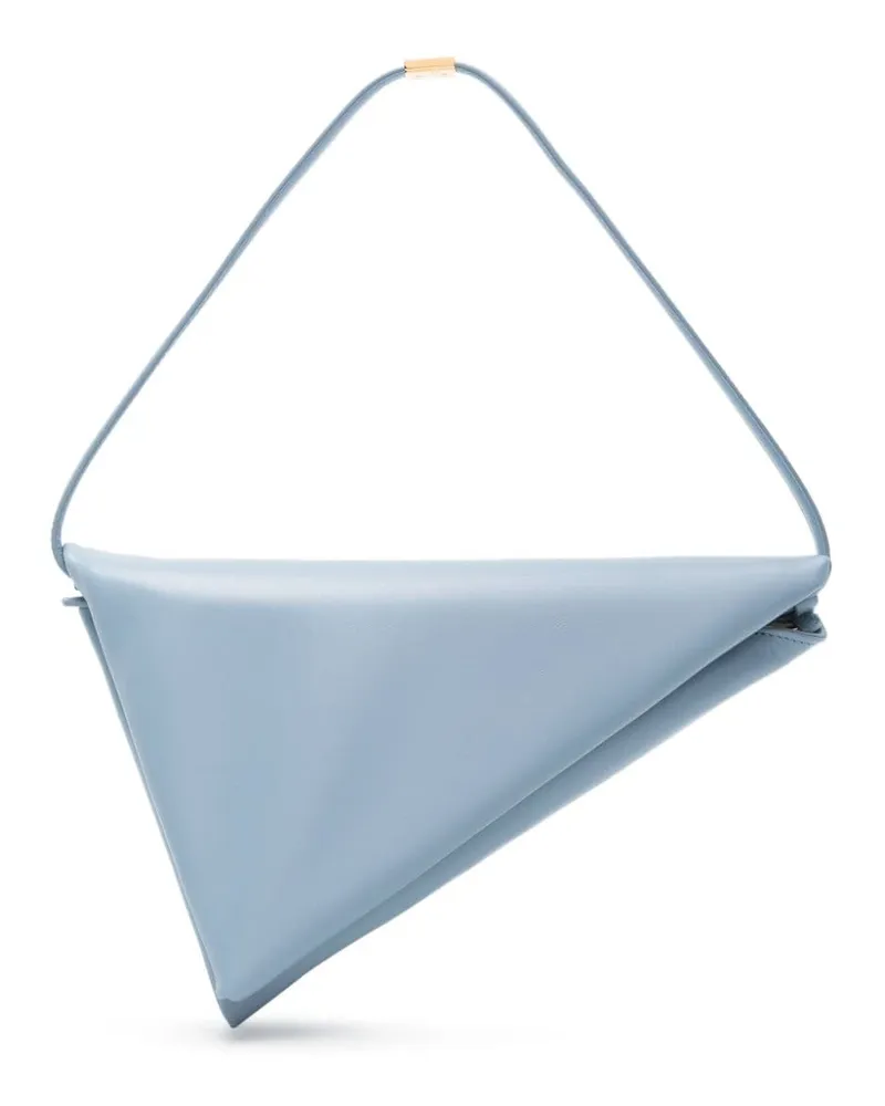 Marni Dreieckige Prisma Schultertasche - Blau Blau